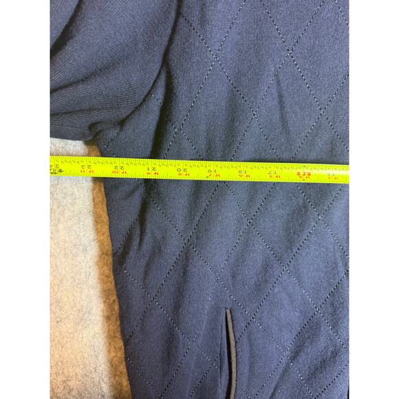 Peter Millar Apex Mens Large Blue TPC Sawgrass Wool/Cotton Jacket Elbow Pads - Picture 7 of 8